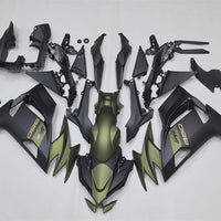 US STOCK NT Injection Plastic Fairing Kit Fit for EX650R 2020-2025 Green Black N029 Available in CA