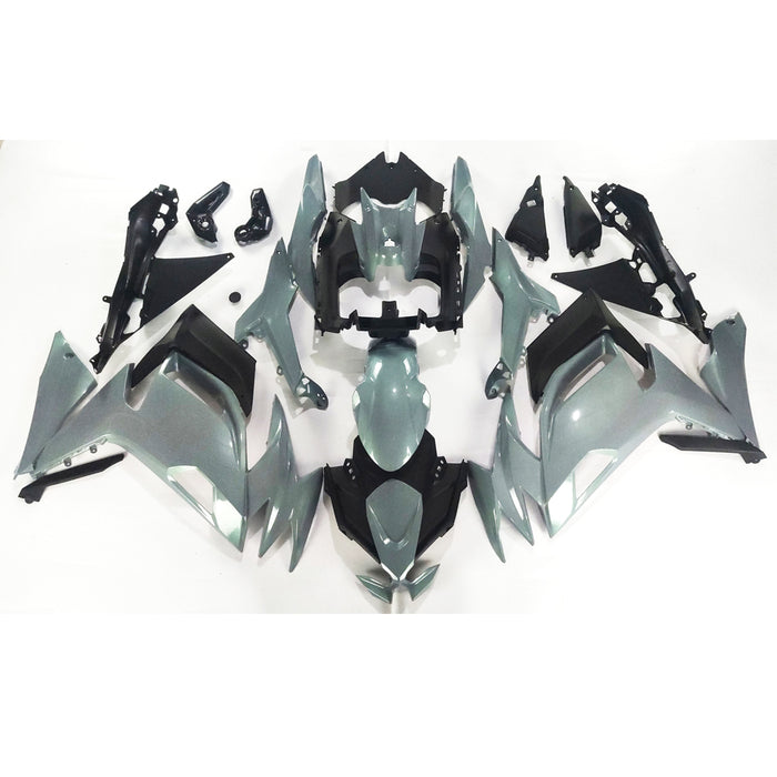NT Injection Plastic Bodywork Fairing Kit Fit for  EX650R 2020-2025 Chameleon Gray Dazz Green N071