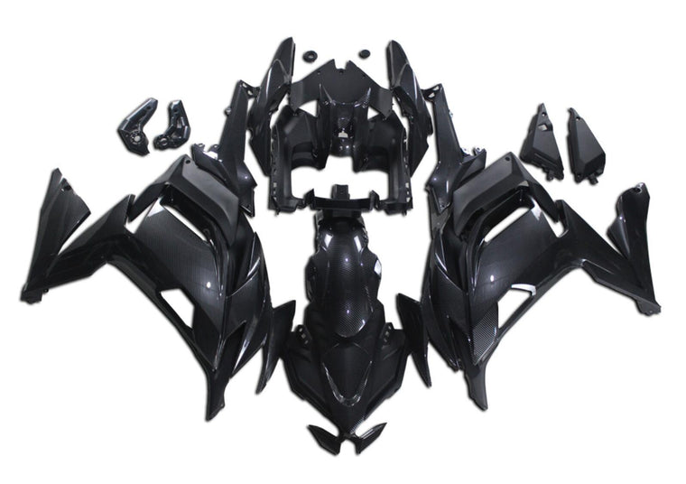 NT Injection Plastic Fairing Kit Fit for EX650R 2020-2025 Carbon Fiber Look S01