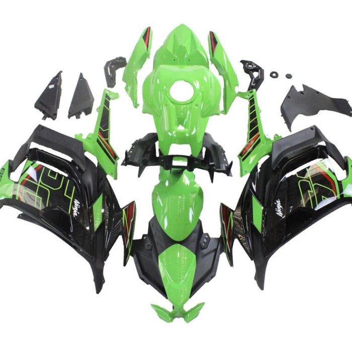 NT Injection Fairing Kit Fit for  EX650R 2020-2025 Green Black T040