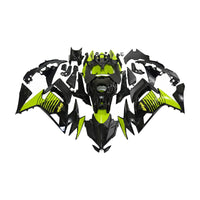 NT Injection Plastic Bodywork Fairing Kit Fit for EX650R 2020-2025 Black Green T086
