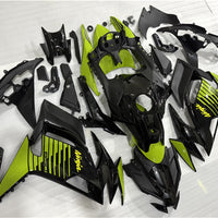 NT Injection Plastic Bodywork Fairing Kit Fit for EX650R 2020-2025 Black Green T086