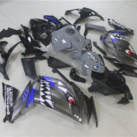 NT Injection Plastic Fairing Kit Fit for  EX650R 2020-2025 Gray Shark T049