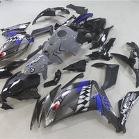 NT Injection Plastic Fairing Kit Fit for  EX650R 2020-2025 Gray Shark T049