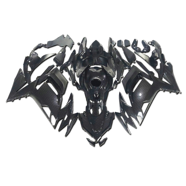 NT Fairing Fit for Kawasaki 2020-2025 EX650R S04- Honeycomb Carbon Fiber Look | ABS Injection