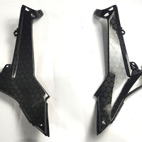 NT Injection Plastic Fairing Kit Fit for  EX650R 2020-2025 Honeycomb Carbon Fiber Look S04