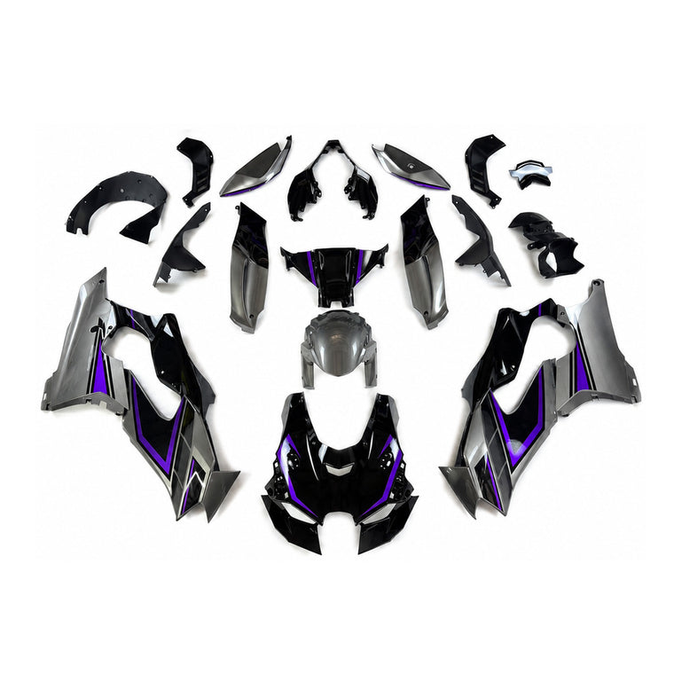 NT Fairing Fit for Kawasaki 2021-2025 ZX-10R N065- Purple Black | ABS Injection