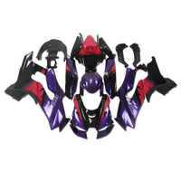 NT Aftermarket ABS Plastic Injection Fairing Kit Fit for ZX10R 2021-2025 Purple Red Black N028
