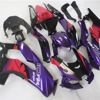 NT Aftermarket ABS Plastic Injection Fairing Kit Fit for ZX10R 2021-2025 Purple Red Black N028