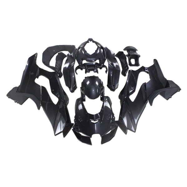 NT Aftermarket ABS Plastic Injection Fairing Kit Fit for ZX10R 2021-2025 Carbon Fiber Look S01