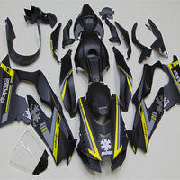 NT Aftermarket ABS Plastic Injection Fairing Kit Fit for ZX10R 2021-2025 Black Yellow U025