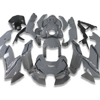 US STOCK NT Aftermarket ABS Plastic Injection Fairing Kit Fit for ZX10R 2021-2025 Nardo Gray U029 Available in CA