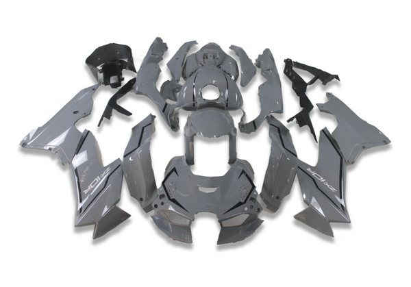 US STOCK NT Aftermarket ABS Plastic Injection Fairing Kit Fit for ZX10R 2021-2025 Nardo Gray U029 Available in CA