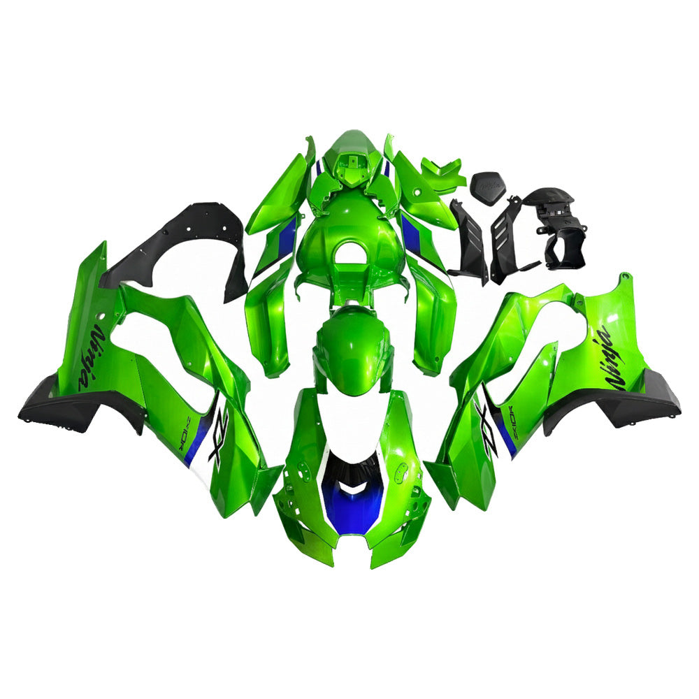 NT Fairing Fit for Kawasaki 2021-2025 ZX-10R U049- Green Blue | ABS Injection