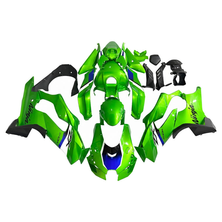 NT Fairing Fit for Kawasaki 2021-2025 ZX-10R U049- Green Blue | ABS Injection