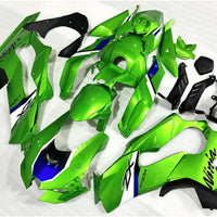 US STOCK NT Aftermarket ABS Plastic Injection Fairing Kit Fit for ZX10R 2021-2025 Green Blue U049 Available in CA