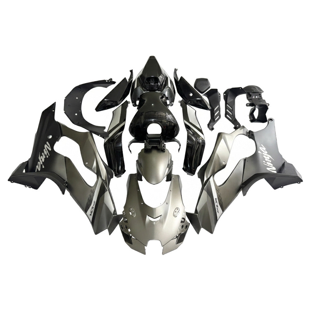 NT Fairing Fit for Kawasaki 2021-2025 ZX-10R U050- Gray Black | ABS Injection