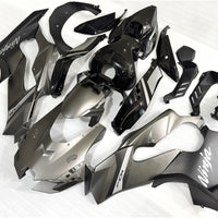 NT Aftermarket ABS Plastic Injection Fairing Kit Fit for ZX10R 2021-2025 Gray Black U050