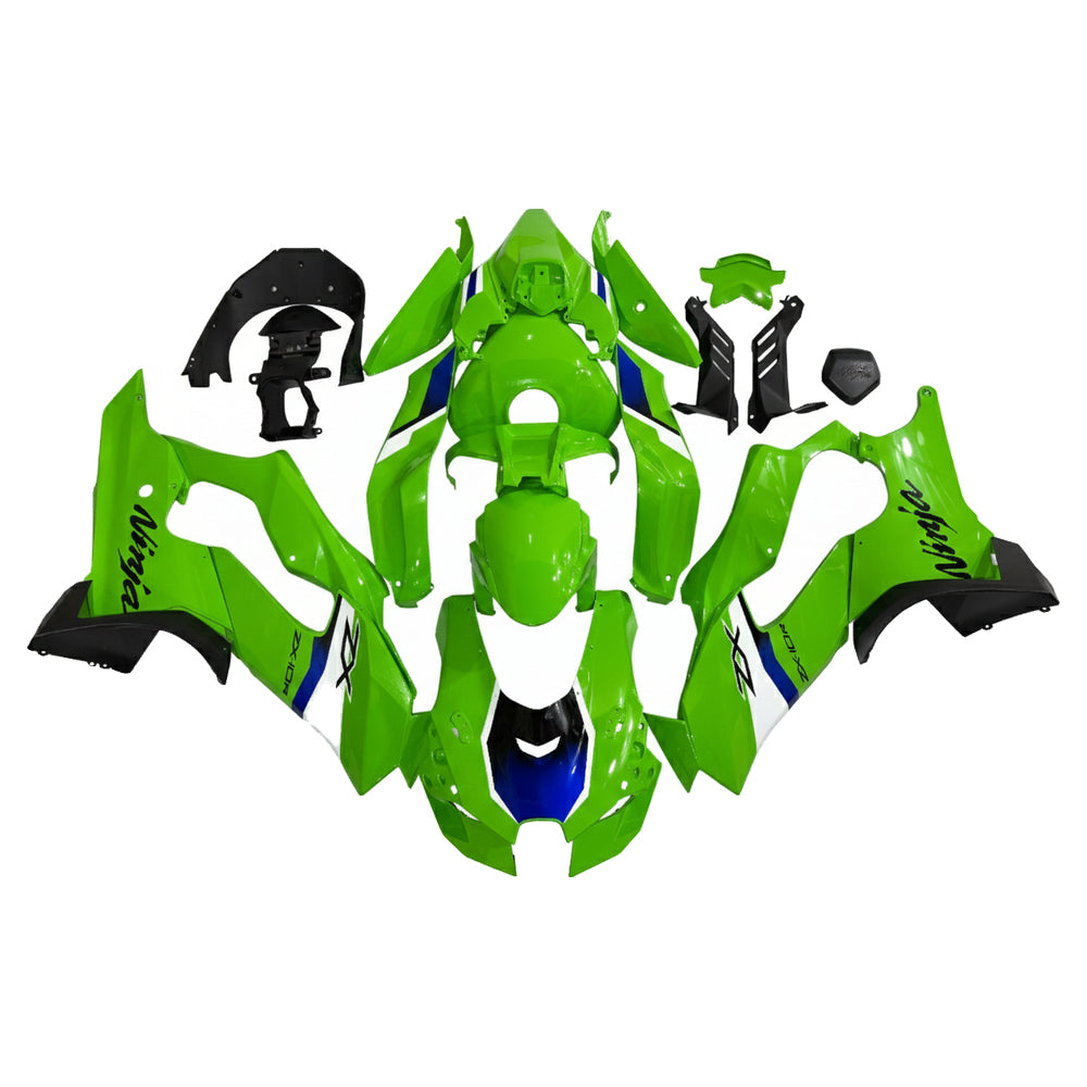 NT Fairing Fit for Kawasaki 2021-2025 ZX-10R U051- Green | ABS Injection