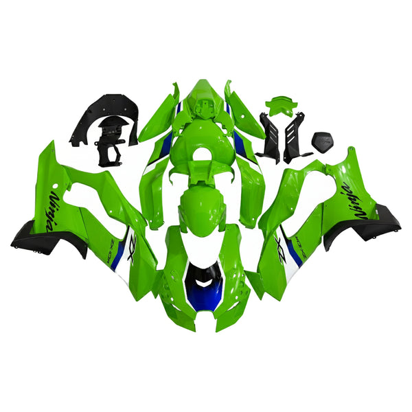 US STOCK NT Aftermarket ABS Plastic Injection Fairing Kit Fit for ZX10R 2021-2025 Green U051 Available in CA