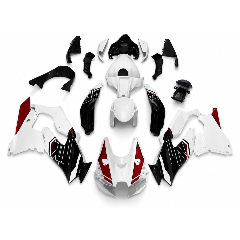 US STOCK NT Aftermarket ABS Plastic Injection Fairing Kit Fit for ZX10R 2021-2025 White Black Red N062 Available in CA