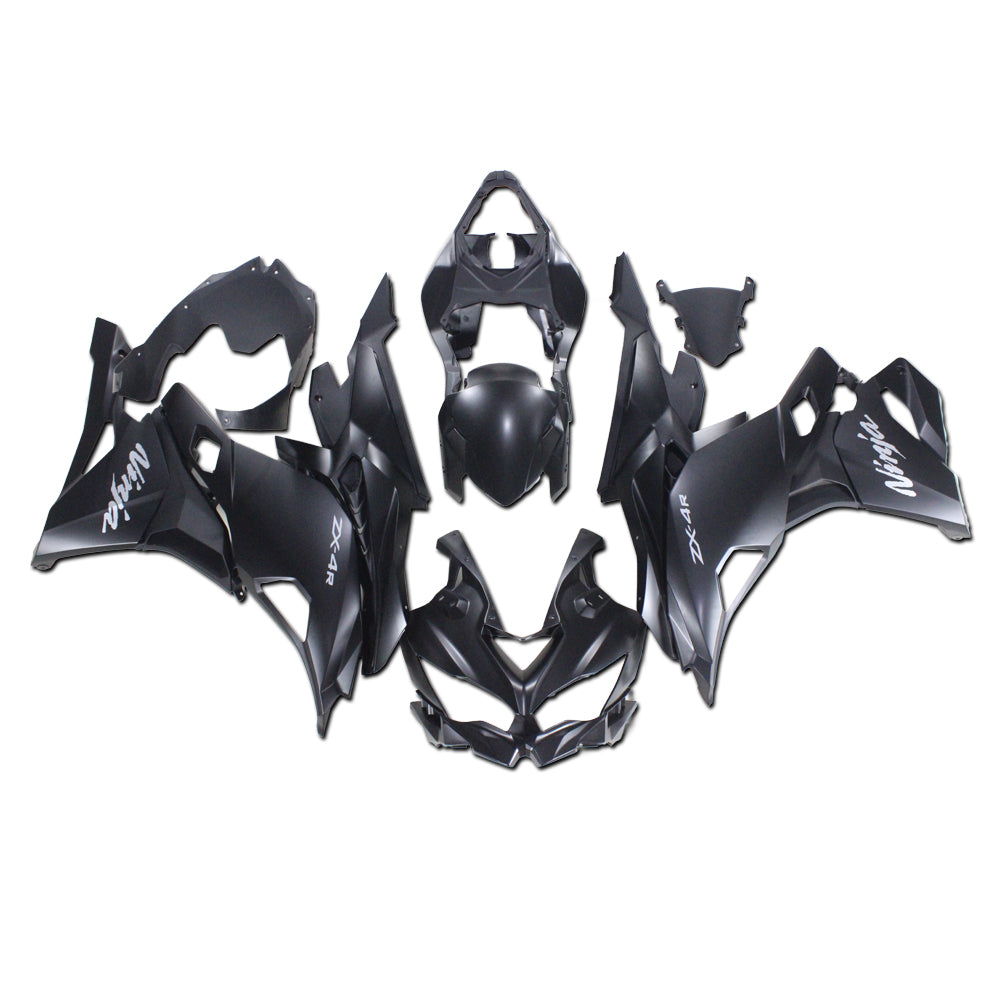 NT Fairing Fit for Kawasaki 2023-2025 ZX-4R N001- Matte Black | ABS Injection