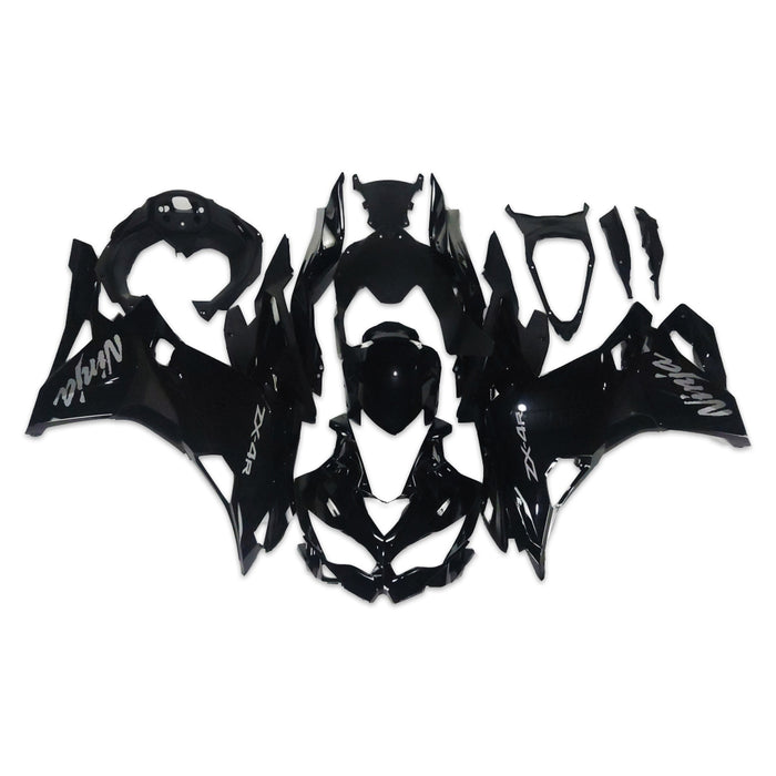 US STOCK NT Aftermarket Injection ABS Plastic Fairing Fit for 2023-2025 ZX4R Glossy Black N004 Available in CA