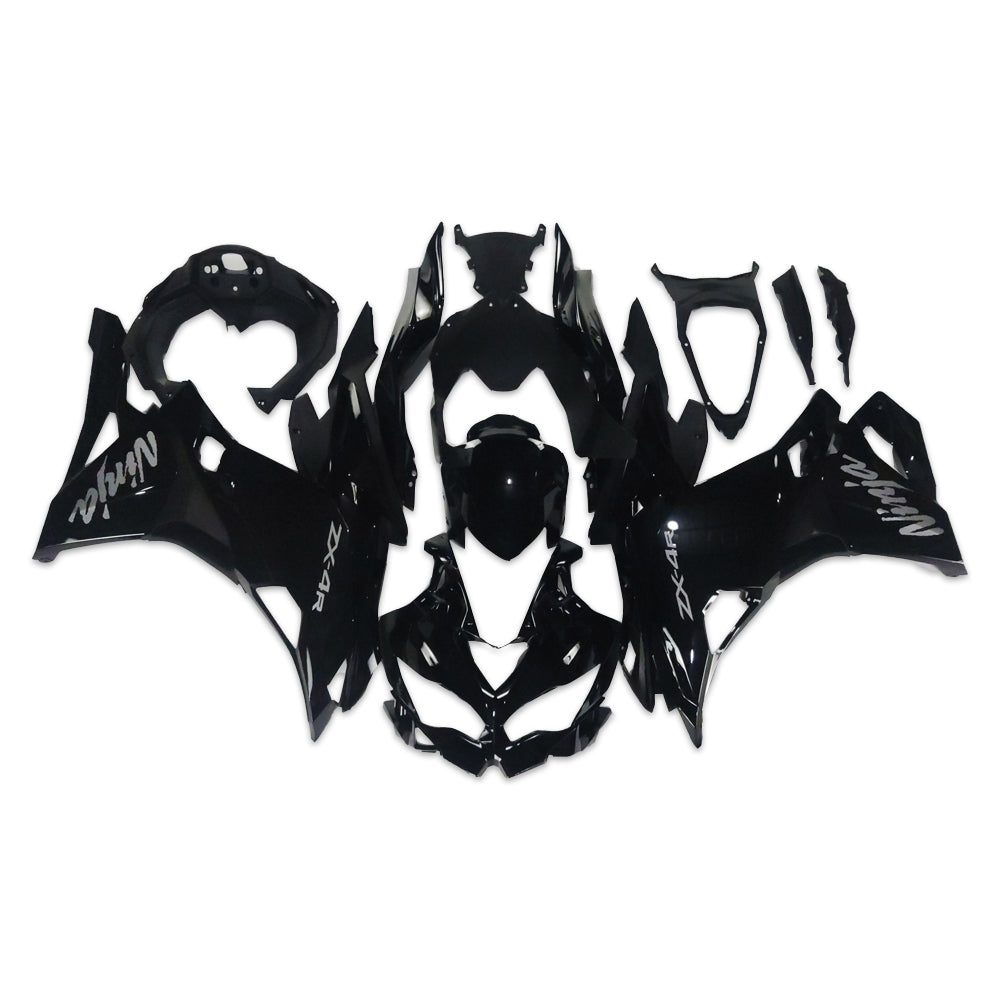 NT Fairing Fit for Kawasaki 2023-2025 ZX-4R N004- Glossy Black | ABS Injection, US Stock