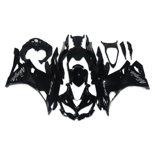 US STOCK NT Aftermarket Injection ABS Plastic Fairing Fit for 2023-2025 ZX4R Glossy Black N004 Available in CA