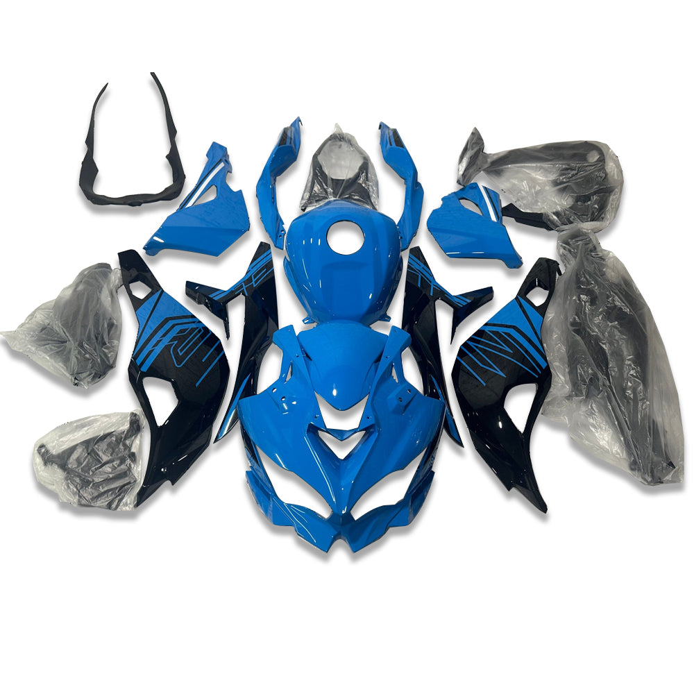 NT Aftermarket Injection ABS Plastic Fairing Fit for 2023-2025 ZX4R With Full Tank Cover Blue Black T019