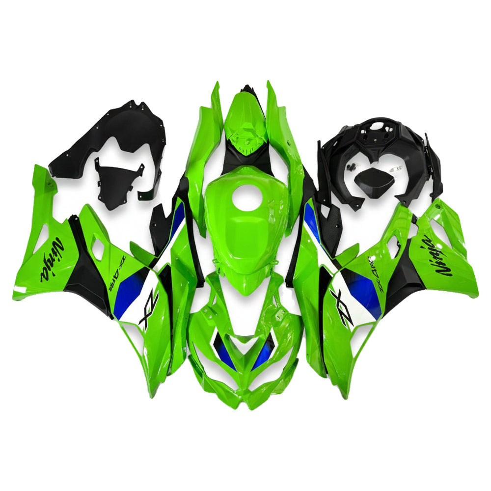 NT Aftermarket Injection ABS Plastic Fairing Fit for 2023-2025 ZX4R With Full Tank Cover Green T033