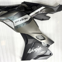NT Aftermarket Injection ABS Plastic Fairing Fit for 2023-2025 ZX4R With Full Tank Cover Gray Black T034