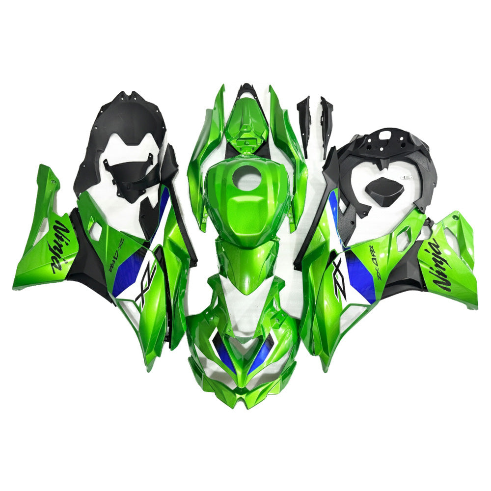 NT Aftermarket Injection ABS Plastic Fairing Fit for 2023-2025 ZX4R With Full Tank Cover Green T036