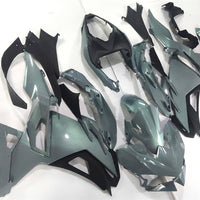 NT Aftermarket Injection ABS Plastic Fairing Fit for  Ninja EX500 2024 Chameleon Gray Dazz Green N035