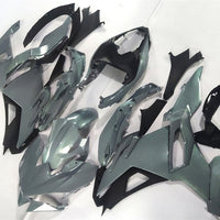 NT Aftermarket Injection ABS Plastic Fairing Fit for  Ninja EX500 2024 Chameleon Gray Dazz Green N035