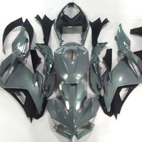 NT Aftermarket Injection ABS Plastic Fairing Fit for  Ninja EX500 2024 Chameleon Gray Dazz Green U026