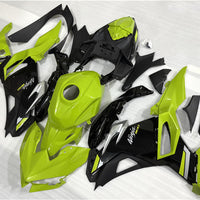 NT Aftermarket Injection ABS Plastic Fairing Fit for Ninja EX500 2024 Green Black U080