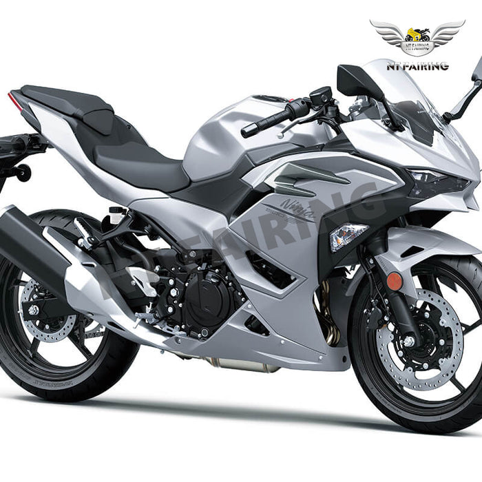 US STOCK NT Aftermarket Injection ABS Plastic Fairing Fit for Ninja EX500 2024 Moondust Gray N002 Available in CA