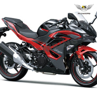 US STOCK NT Aftermarket Injection ABS Plastic Fairing Fit for Ninja EX500 2024 Red Black N003 Available in CA
