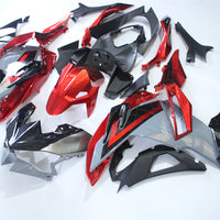 US STOCK NT Aftermarket Injection ABS Plastic Fairing Fit for Ninja EX500 2024 Red Black N003 Available in CA