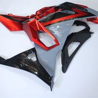 US STOCK NT Aftermarket Injection ABS Plastic Fairing Fit for Ninja EX500 2024 Red Black N003 Available in CA