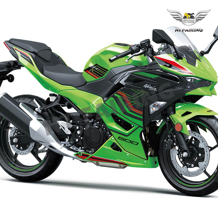 US STOCK NT Aftermarket Injection ABS Plastic Fairing Fit for  Ninja EX500 2024 Green Black N004 Available in CA
