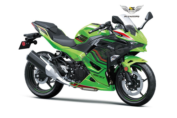 US STOCK NT Aftermarket Injection ABS Plastic Fairing Fit for  Ninja EX500 2024 Green Black N004 Available in CA