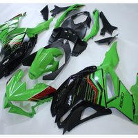 US STOCK NT Aftermarket Injection ABS Plastic Fairing Fit for  Ninja EX500 2024 Green Black N004 Available in CA