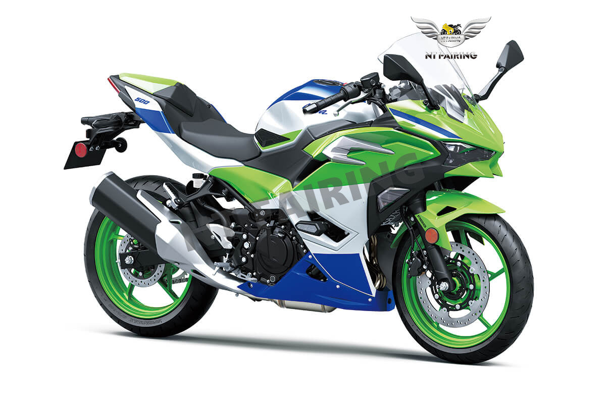NT Fairing Fit for N005- Ex Green White Blue 40th Edition | ABS Injection