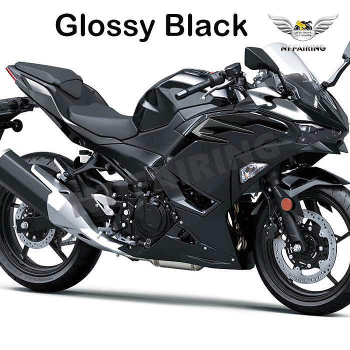NT Aftermarket Injection ABS Plastic Fairing Fit for  Ninja EX500 2024 Glossy Black N007