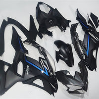 NT Aftermarket Injection ABS Plastic Fairing Fit for  Ninja EX500 2024 Black Blue N024