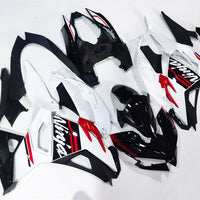 NT Aftermarket Injection ABS Plastic Fairing Fit for  Ninja EX500 2024 White Red Black N046