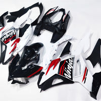 NT Aftermarket Injection ABS Plastic Fairing Fit for  Ninja EX500 2024 White Red Black N046