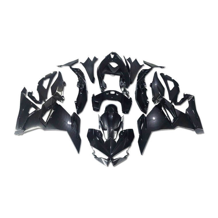 NT Fairing Fit for Kawasaki 2024-2026 EX500 S01- Carbon Fiber Look | ABS Injection